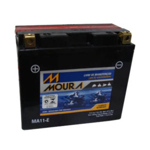 Bateria para moto Moura 11Ah 12V - modelo MA11-E