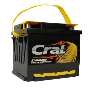 Bateria da marca Cral 60Ah